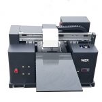 2017 евтин формат A4 настолен таблет UV led плосък цифров принтер WER-E1080UV