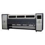 добро качество K3404I / K3408I Разтварящ принтер 3.4 м тежък работен мастилено-струен принтер